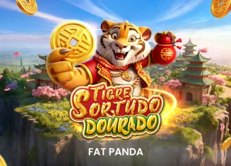 FatPanda : Tigre Sortudo Dourado - AUTOCUAN777